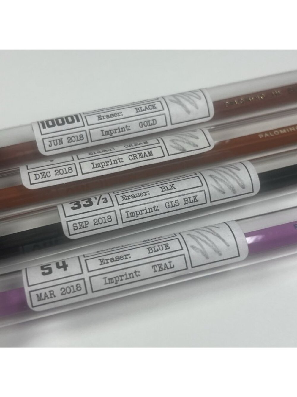 Blackwing Volumes 2018 Complete Set 54 10001 33⅓ 4 Palomino Pencils Unused - Picture 5 of 6